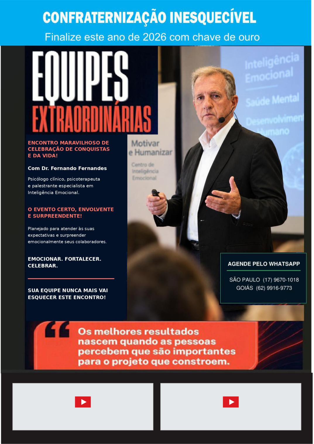 Página 5 da apresentação aprovada do Instituto Motivar e Humanizar